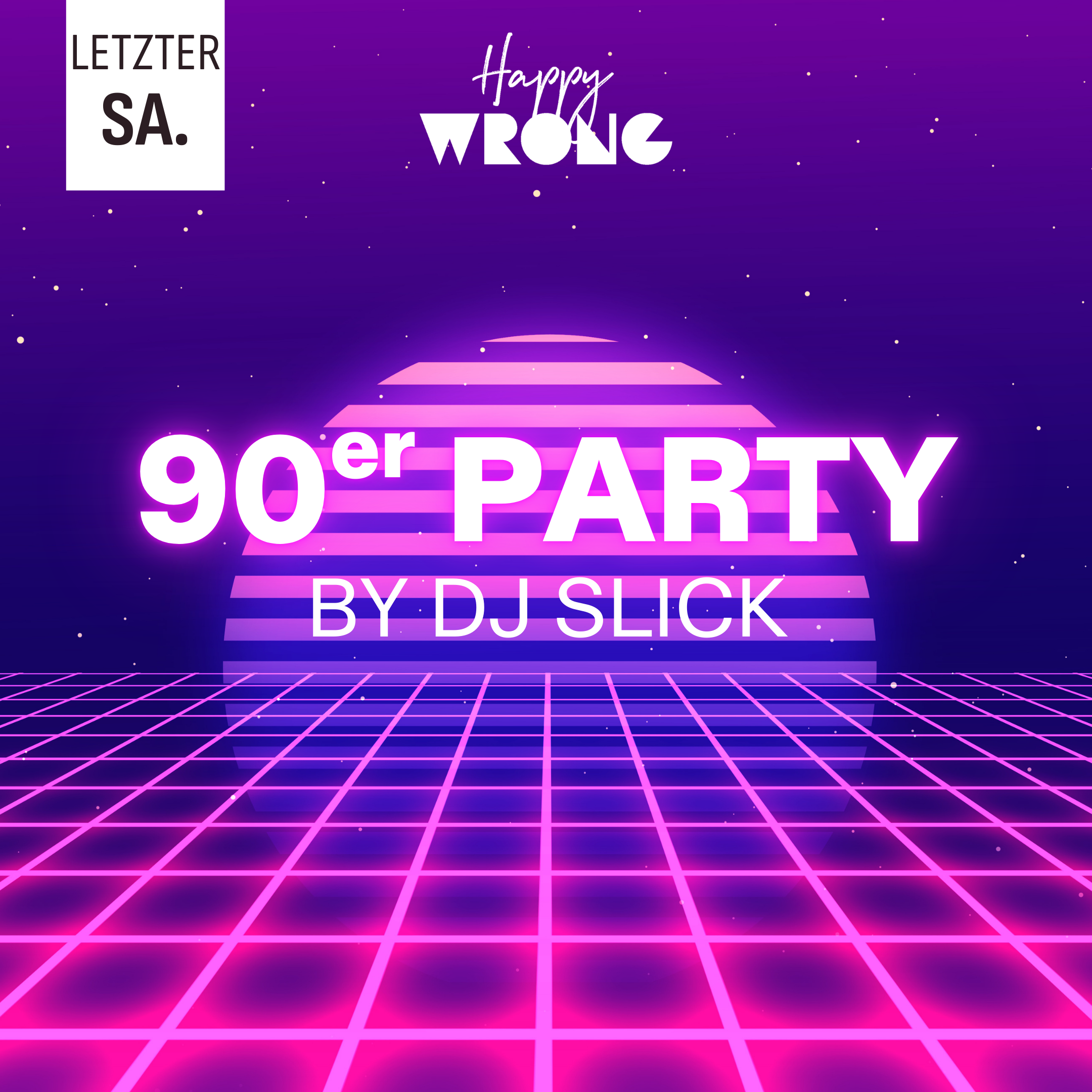 Events at Happy Wrong